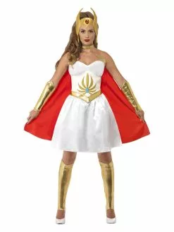 Smiffys She-Ra Latex Costume, White