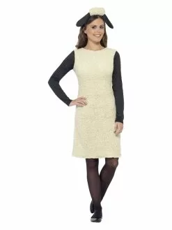 Smiffys Shaun The Sheep Costume, White