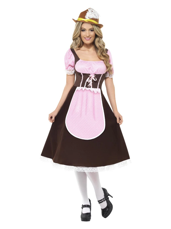 Smiffys Tavern Girl Costume, Brown 3 Smiffys Tavern Girl Costume, Brown