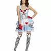 Smiffys Fever Miss Wonderland Costume, Blue -Wigs Shop 21009