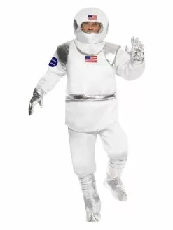 Smiffys Spaceman Costume, White