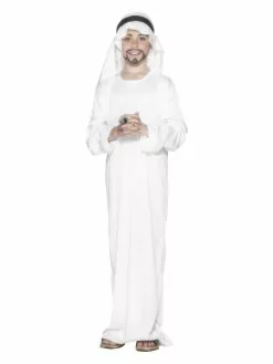Smiffys Arabian Costume, White