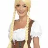 Smiffys Bavarian Beauty Wig, Blonde -Wigs Shop 21817