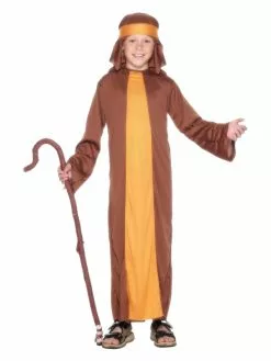 Smiffys Shepherd Costume, Brown