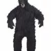 Smiffys Gorilla Costume, Black -Wigs Shop 23907