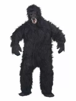 Smiffys Gorilla Costume, Black