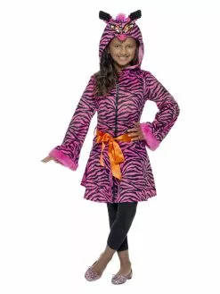 Smiffys Zebra Sass Costume, Pink