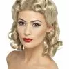 Smiffys 40s Sweetheart Wig, Blonde -Wigs Shop 26230