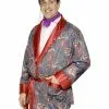 Smiffys Smoking Jacket, Blue -Wigs Shop 26948