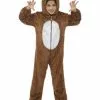 Smiffys Bear Costume, Brown -Wigs Shop 30014