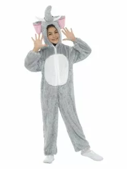 Smiffys Elephant Costume, Grey,