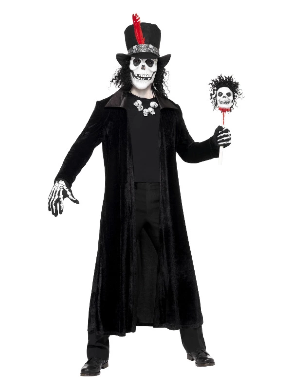 Smiffys Deluxe Voodoo Man Costume, Black 3 Smiffys Deluxe Voodoo Man Costume, Black