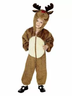 Smiffys Reindeer Costume, Brown