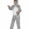 Smiffys Mouse Costume, Grey, -Wigs Shop 30790