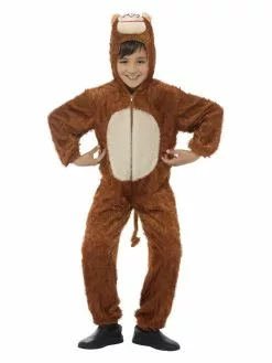Smiffys Monkey Costume, Brown