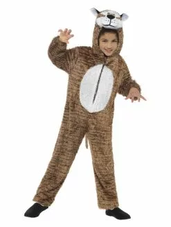 Smiffys Tiger Costume, Brown,