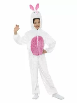 Smiffys Bunny Costume, White