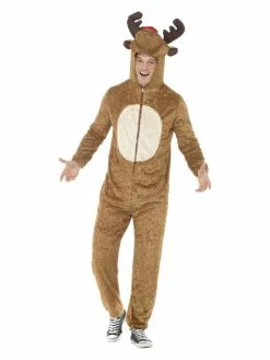 Smiffys Reindeer Costume, Brown