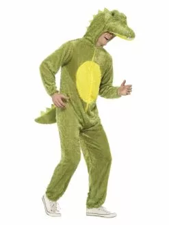 Smiffys Crocodile Costume, Green