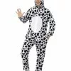 Smiffys Dalmatian Costume, Black & White -Wigs Shop 31672