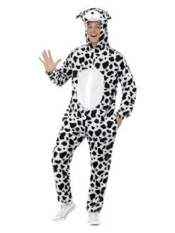 Smiffys Dalmatian Costume, Black & White