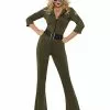 Smiffys Top Gun Aviator, Green -Wigs Shop 32811