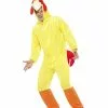 Smiffys Chicken Costume, Yellow 2 Smiffys Chicken Costume, Yellow -Wigs Shop 32920