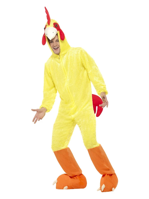 Smiffys Chicken Costume, Yellow 3 Smiffys Chicken Costume, Yellow