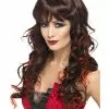 Smiffys Vixen Wig, Brown -Wigs Shop 33228
