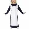 Smiffys Victorian Poor Girl Costume, White 1 Smiffys Victorian Poor Girl Costume, White -Wigs Shop 33714