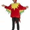 Smiffys Parrot Costume, Red -Wigs Shop 35317