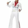 Smiffys Elvis American Eagle Costume, White 2 Smiffys Elvis American Eagle Costume, White -Wigs Shop 36101