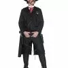 Smiffys Deluxe Authentic Western Sheriff Costume, Black -Wigs Shop 36156