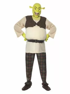 Smiffys Shrek Costume, Green