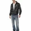 Smiffys Top Gun Bomber Jacket, Brown 1 Smiffys Top Gun Bomber Jacket, Brown -Wigs Shop 39447