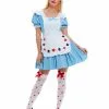 Smiffys Deck Of Cards Girl Costume, Blue -Wigs Shop 39474