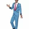 Smiffys Teddy Boy Costume, Blue 2 Smiffys Teddy Boy Costume, Blue -Wigs Shop 39963