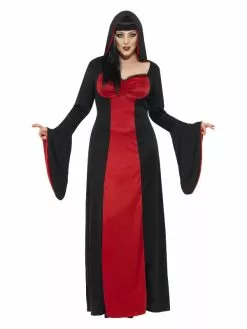 Smiffys Dark Temptress Costume, Red