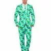 Smiffys Aloha! Suit, Blue -Wigs Shop 40083