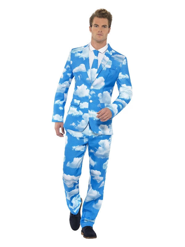Smiffys Sky High Suit, Blue 3 Smiffys Sky High Suit, Blue