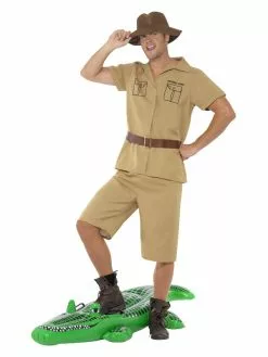 Smiffys Safari Man Costume, Brown