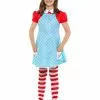 Smiffys Famous Five Anne Costume, Blue -Wigs Shop 41518