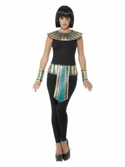 Smiffys Egyptian Kit, Gold