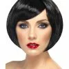 Smiffys Babe Wig, Black -Wigs Shop 42044
