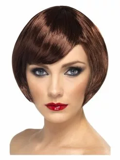Smiffys Babe Wig, Brown