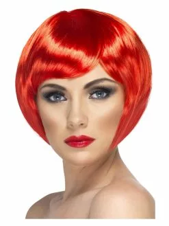 Smiffys Babe Wig, Red