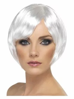 Smiffys Babe Wig, White