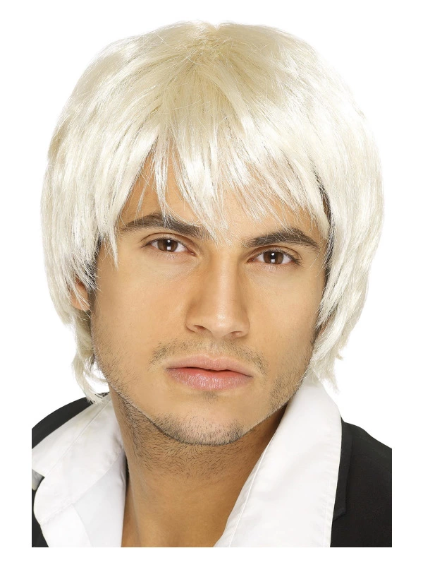 Smiffys Boy Band Wig, Blonde 3 Smiffys Boy Band Wig, Blonde