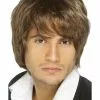 Smiffys Boy Band Wig, Brown -Wigs Shop 42069