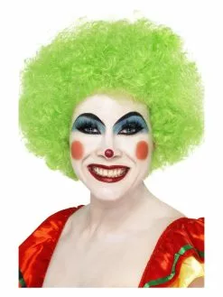 Smiffys Crazy Clown Wig, Green